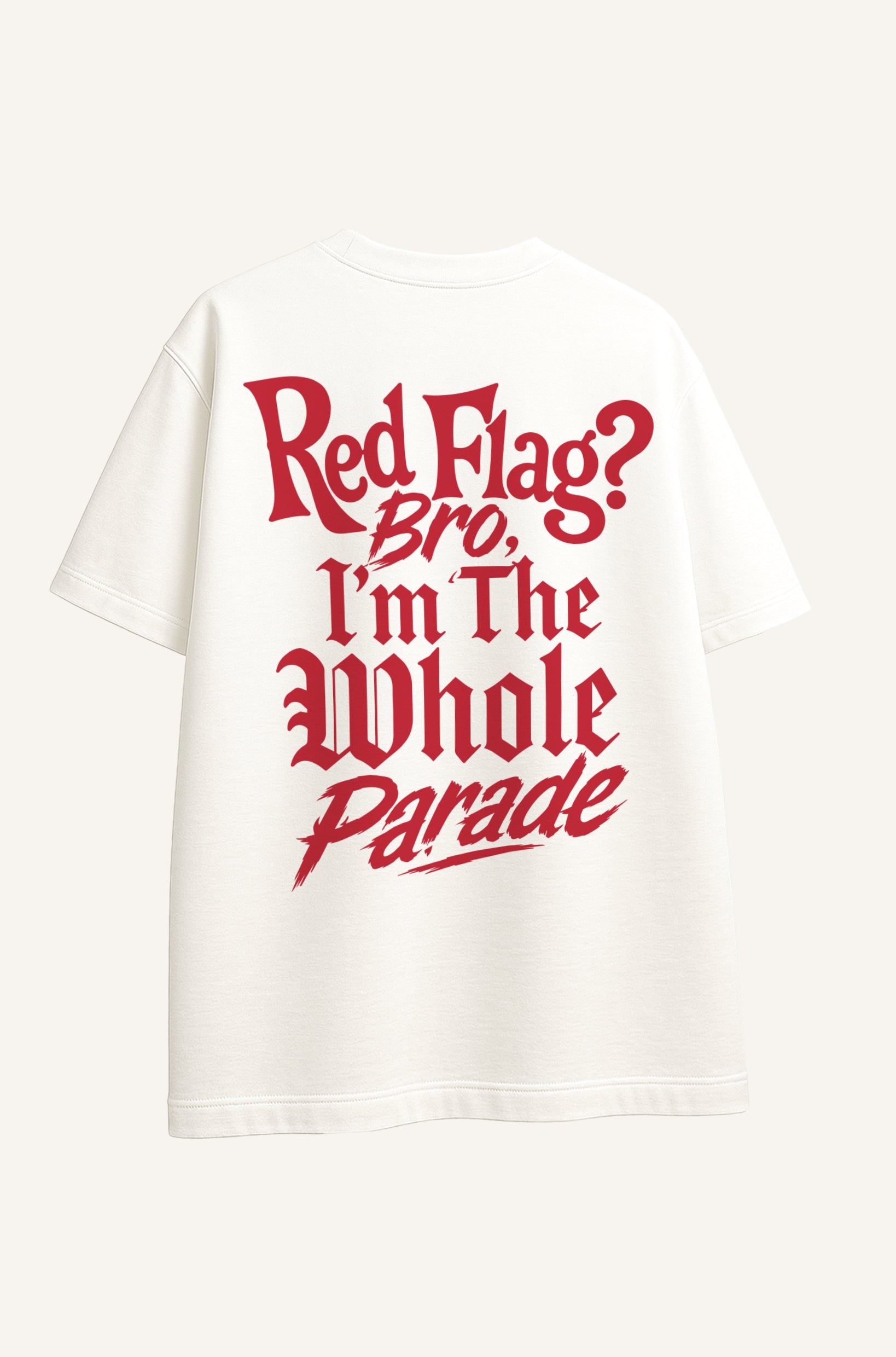 Red flag bro
